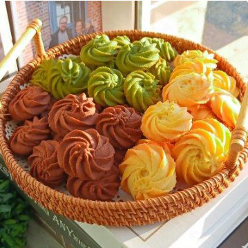 幾塊錢就能做黃油曲奇，比外面賣的還好吃，快來試試